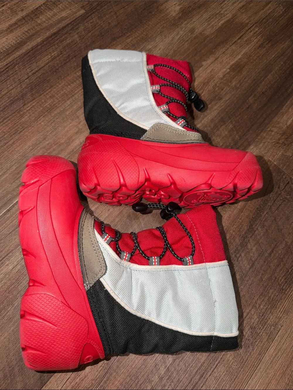 Crocs Snomini Kosmo Winter Insulated Snow Rain Boot Red size youth C 10-11